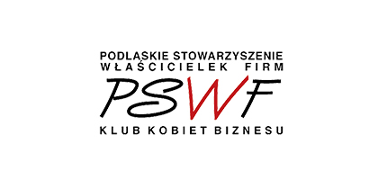 Logo Podlaskiego Stowarzyszenia Właścicielek Firm - Klub Kobiet Biznesu